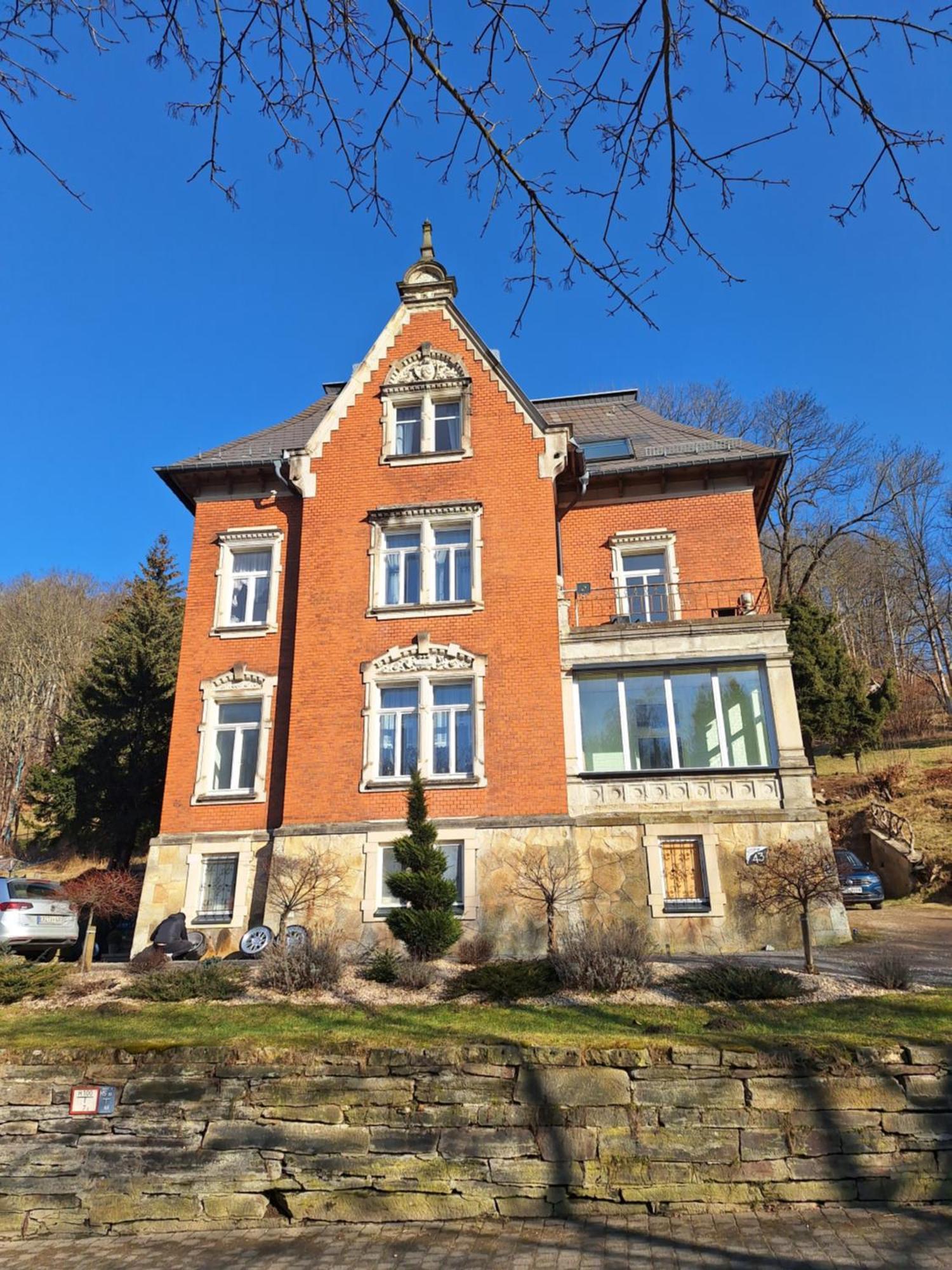 Ferienwohnung Rote-Villa 2 Marienberg Kültér fotó