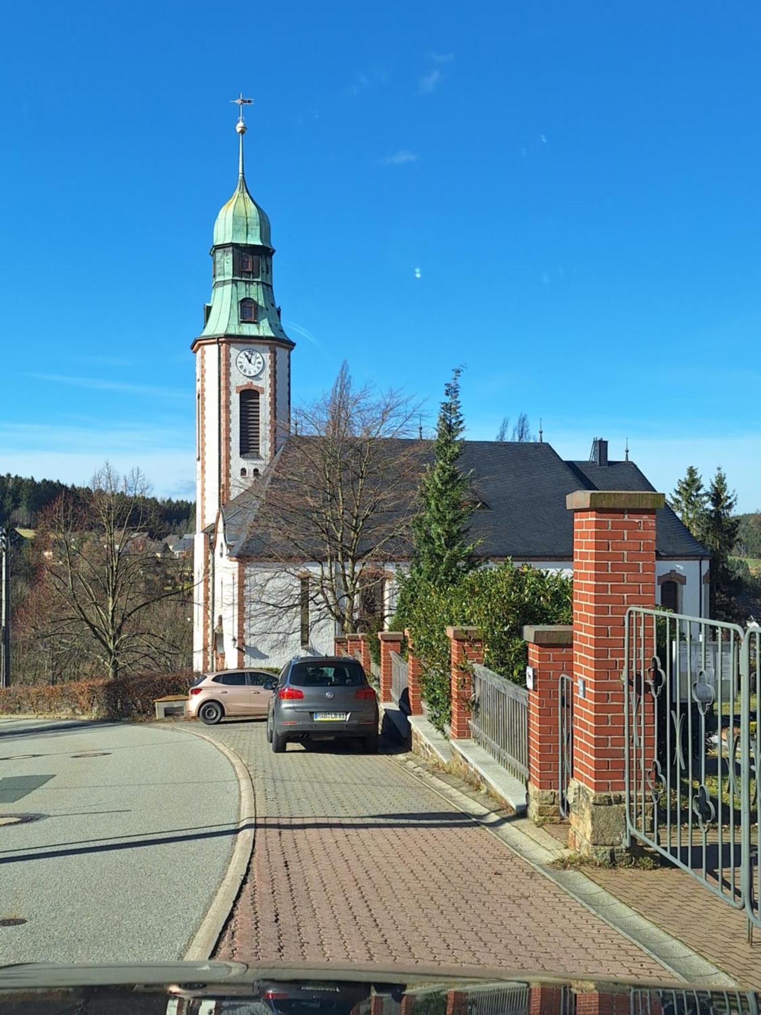 Ferienwohnung Rote-Villa 2 Marienberg Kültér fotó